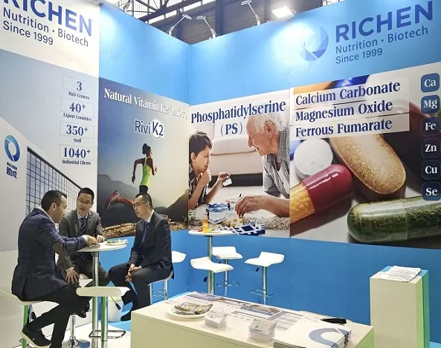 Điểm nổi bật của richen trong vitafoods Europe 2023