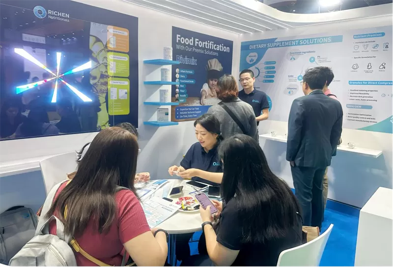 Richen at Vitafoods Asia 2024 with Innovative Premix and Dietary Supplement Solutions