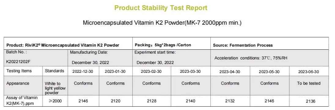vitamin k2 powder vitamin k2 powder